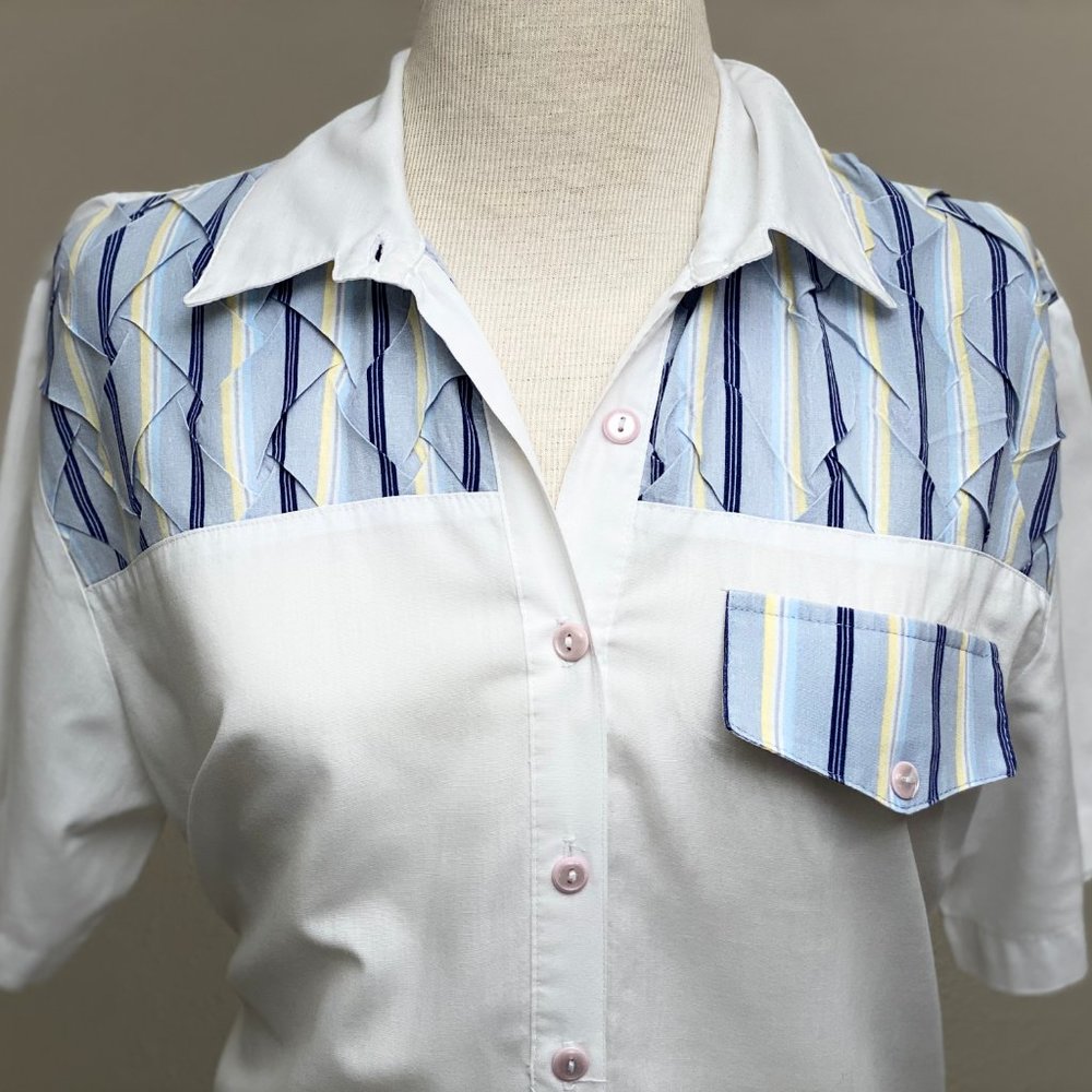 Summer Blouse, Women's L or Oversized, Vintage